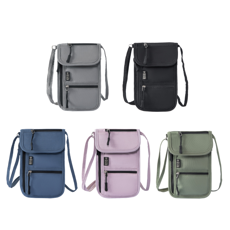 Travel Accessories Wallet - 개인용 목걸이형 지갑 RFID 차단 여행용