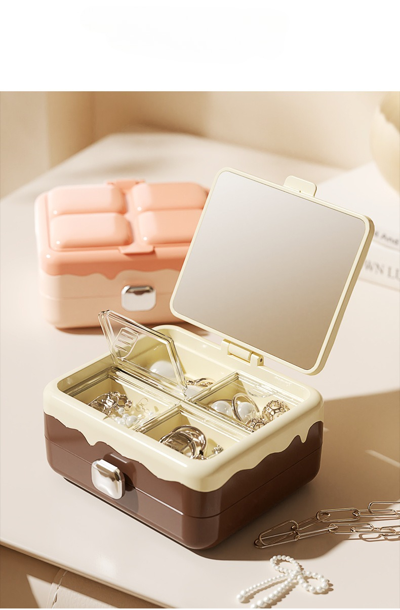 Travel Accessories Jewelry - 휴대용 보석 정리함 미니 귀걸이 목걸이
