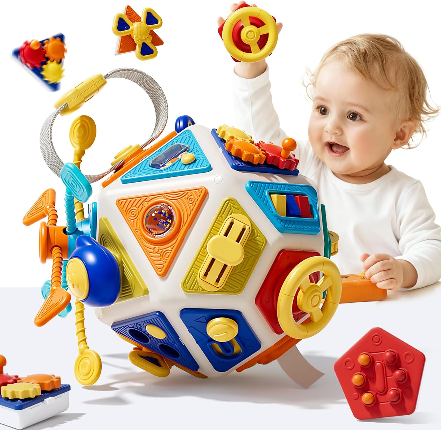 Travel Accessories Baby - 아기 활동 큐브 장난감 몬테소리 감각