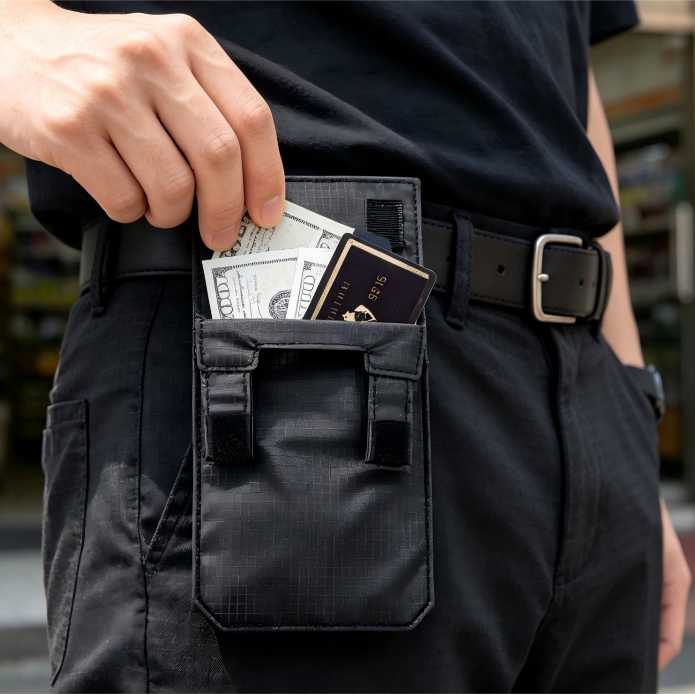 Travel Accessories Wallet - 여행용 숨겨진 지갑 벨트, 허리 가방,