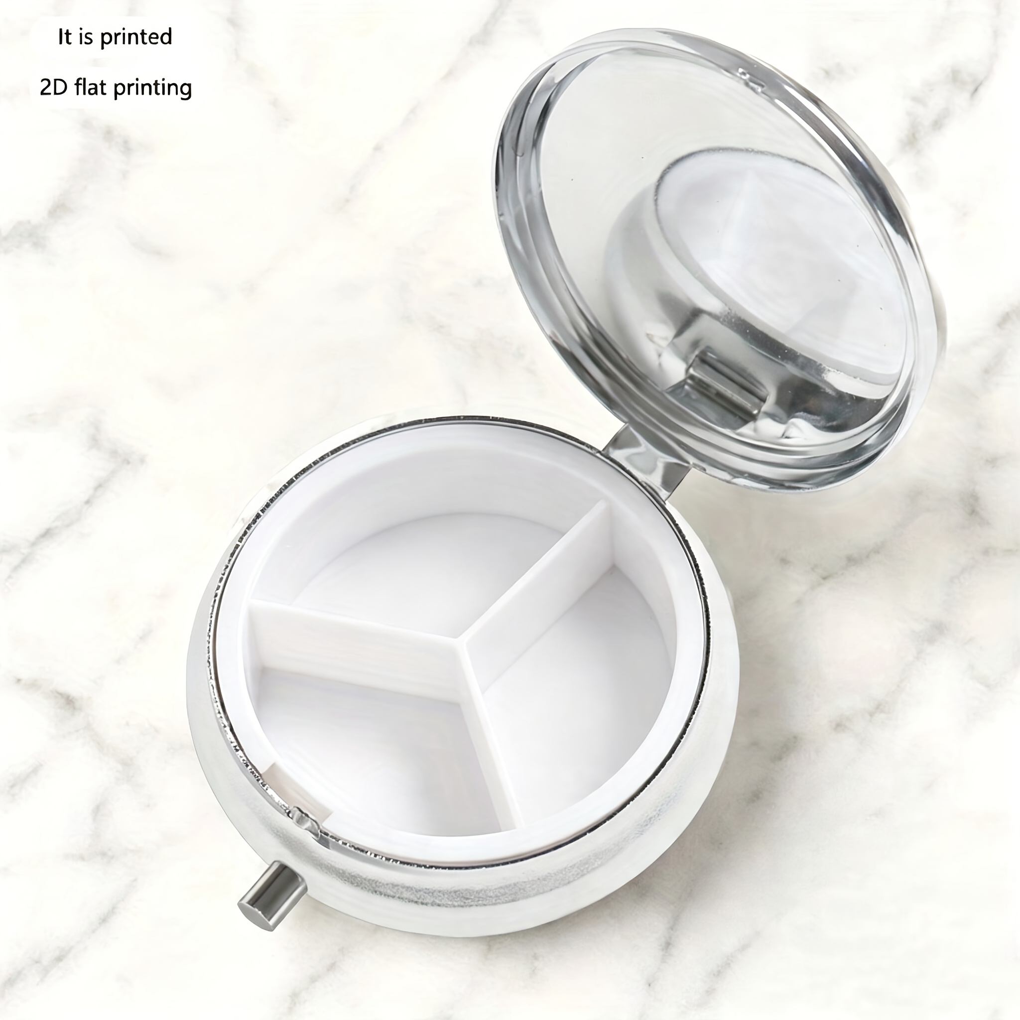 겨울 펭귄 7가지 패턴 원형 박스, 종합 금속 박스,  - Travel Accessories As Gifts 리뷰 및 가격