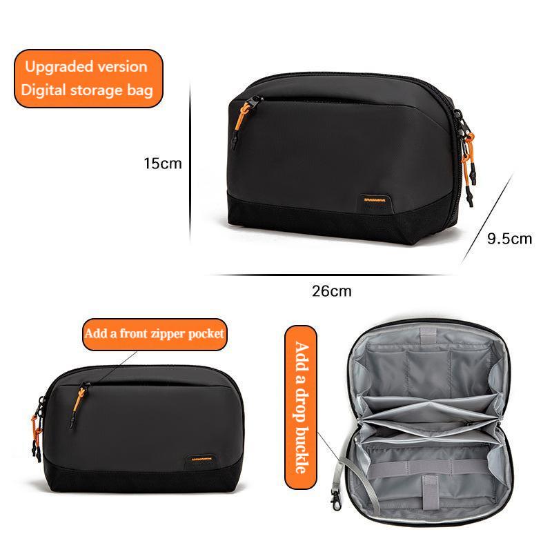 다기능 디지털 액세서리 가방, 업그레이드된 방수 나일론 - Travel Accessories Organizer Bag 리뷰 및 가격