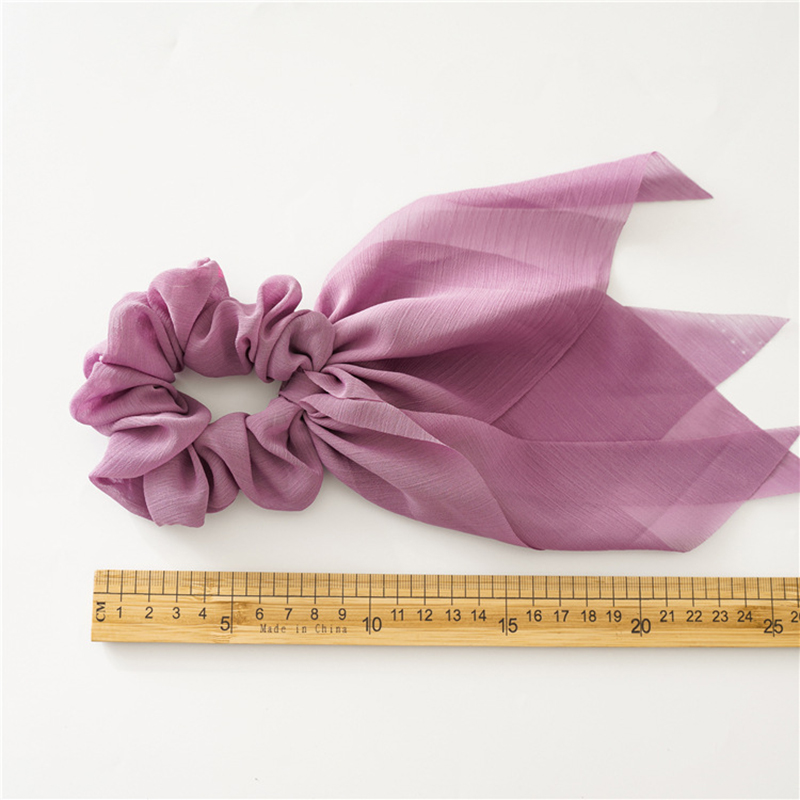 1Pc 패션 25cm 쉬폰 긴 리본 Scrunchies - Travel Accessories Aesthetic 리뷰 및 가격