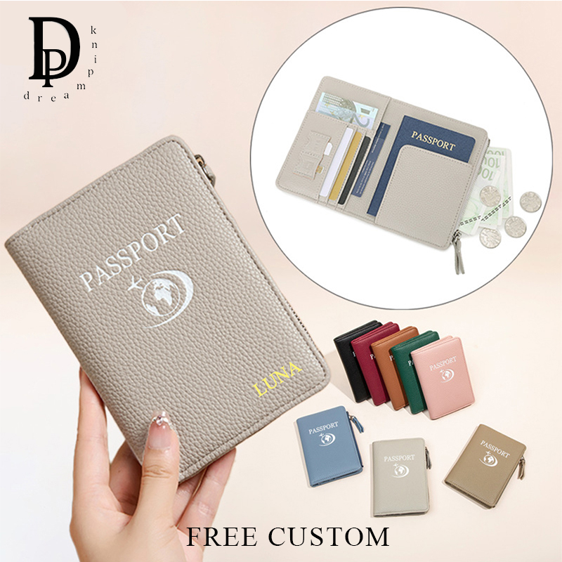 여행 여성 RFID 개인화 된 여권 홀더 PU 가죽 다 - Travel Accessories Wallet 리뷰 및 가격