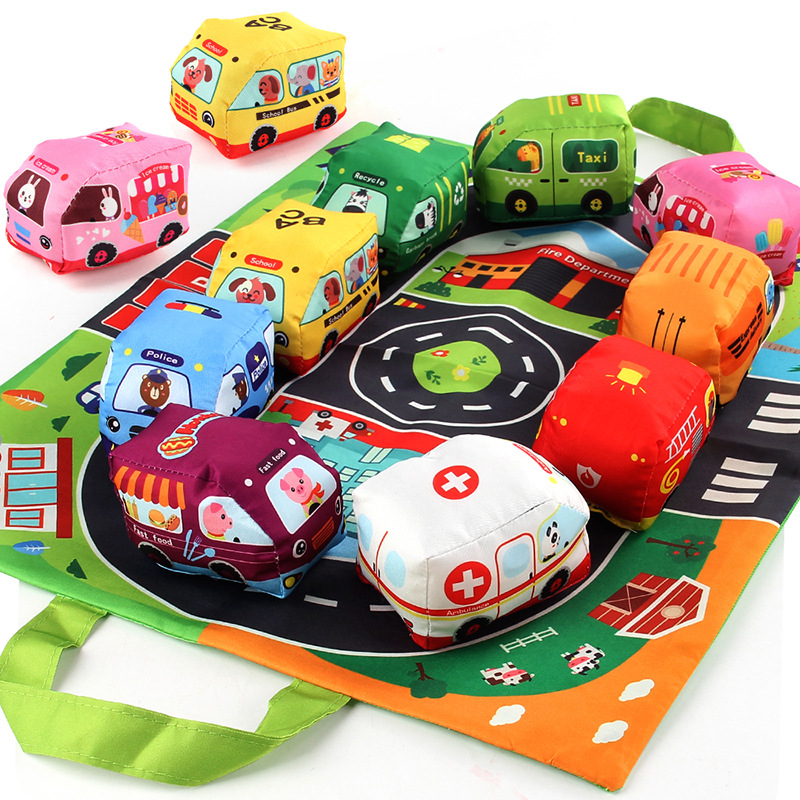 아기를 위한 부드러운 패브릭 자동차 장난감 - 보관 가 - Travel Accessories Baby 리뷰 및 가격