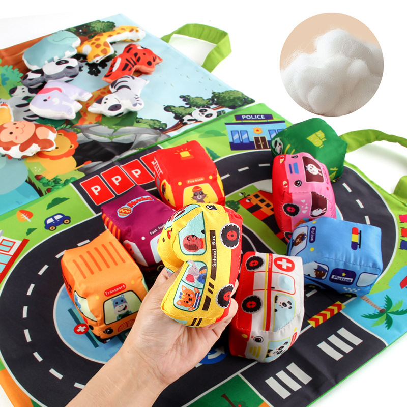 아기를 위한 부드러운 패브릭 자동차 장난감 - 보관 가 - Travel Accessories Baby 리뷰 및 가격
